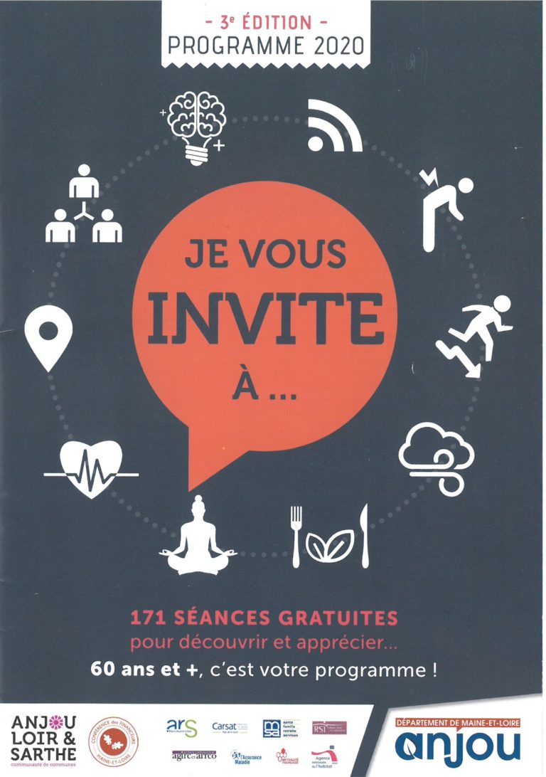 Ateliers “Je Vous Invite à…” – CLIC Nord Est Anjou